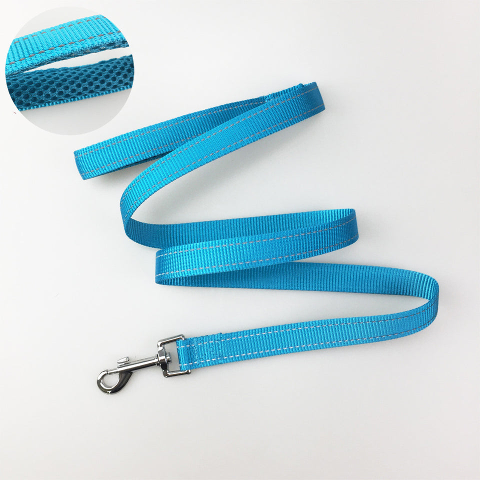 Pet Dog Night Reflective Chest Strap Collar