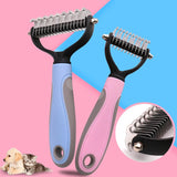 Pets Fur Knot Cutter Dog Grooming Shedding Tools Pet Cat Hair Removal