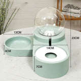 New Bubble Ball Pet Dog Bowls Fountain Cat Food Automatic Feeder