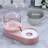 New Bubble Ball Pet Dog Bowls Fountain Cat Food Automatic Feeder