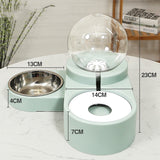 New Bubble Ball Pet Dog Bowls Fountain Cat Food Automatic Feeder