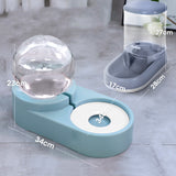 New Bubble Ball Pet Dog Bowls Fountain Cat Food Automatic Feeder