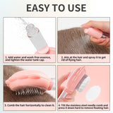 Spray Cat Brushes For Indoor Cats With Release Button Cat Brush