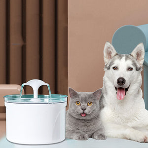 Pet Dog Cat Water Fountain Electric Automatic Water Feeder Dispenser Container