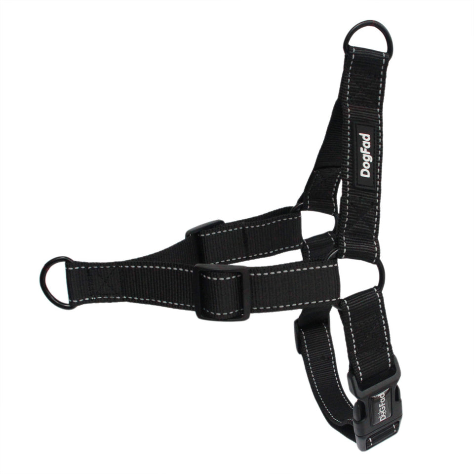 Pet Dog Night Reflective Chest Strap Collar