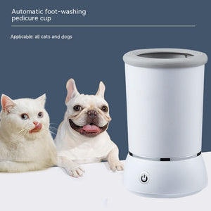 Pet Paw Cleaning Cup Automatic Dogs And Cats Electric Cleaning Device