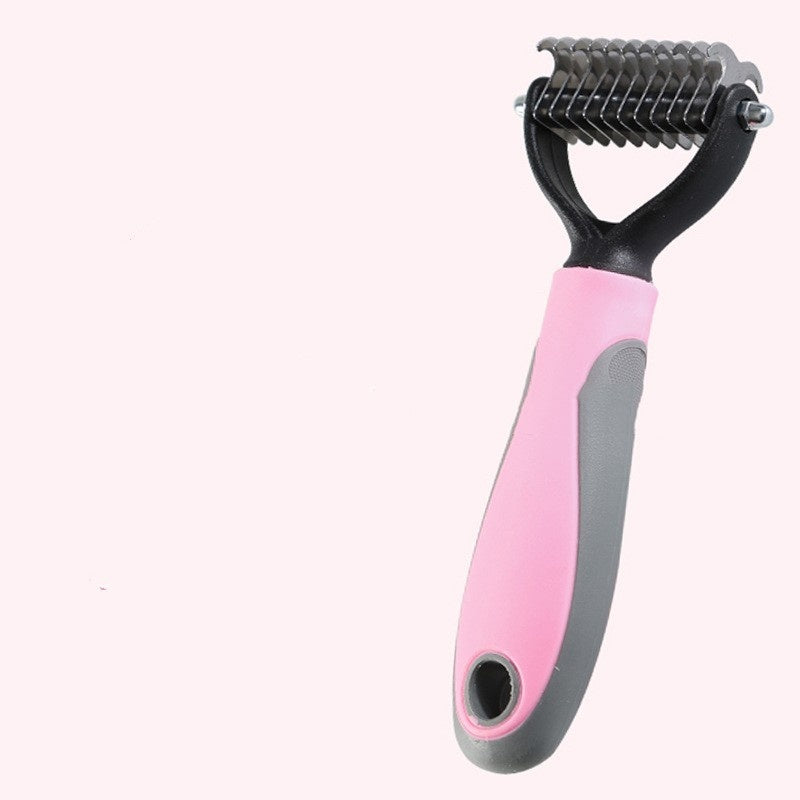 Pets Fur Knot Cutter Dog Grooming Shedding Tools Pet Cat Hair Removal