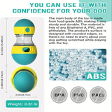 Adjustable Treat Dispenser Toy For Dogs , Interactive IQ Stimulator