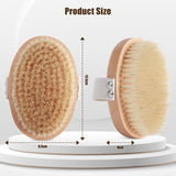 Soft Boar Bristle Pet Palm Brush For Short Haired Dogs And Cats