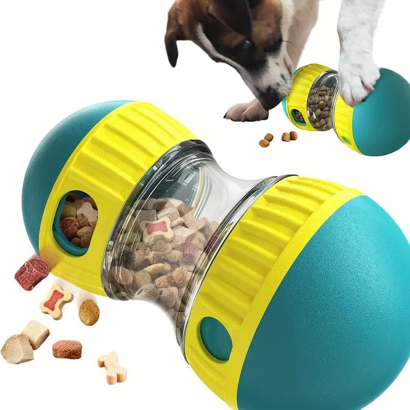 Adjustable Treat Dispenser Toy For Dogs , Interactive IQ Stimulator