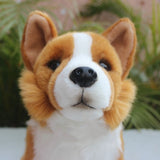 Simulated Corgi Dog Puppy Doll Plush Toy