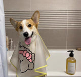 Pet Dog Cat Clean Tear Stains  Bucket Tarpaulin Cover Pet
