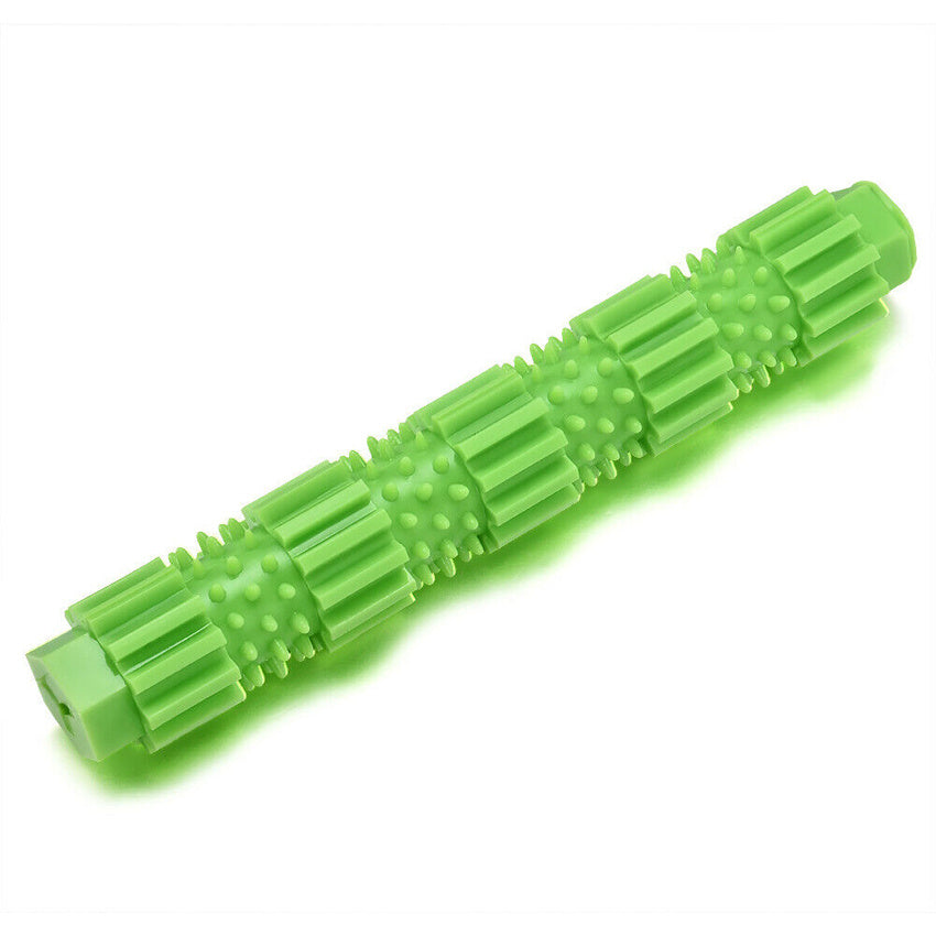 Pet Dog Chew Toy For Aggressive Chewers Treat Dispensing Rubber Teeth