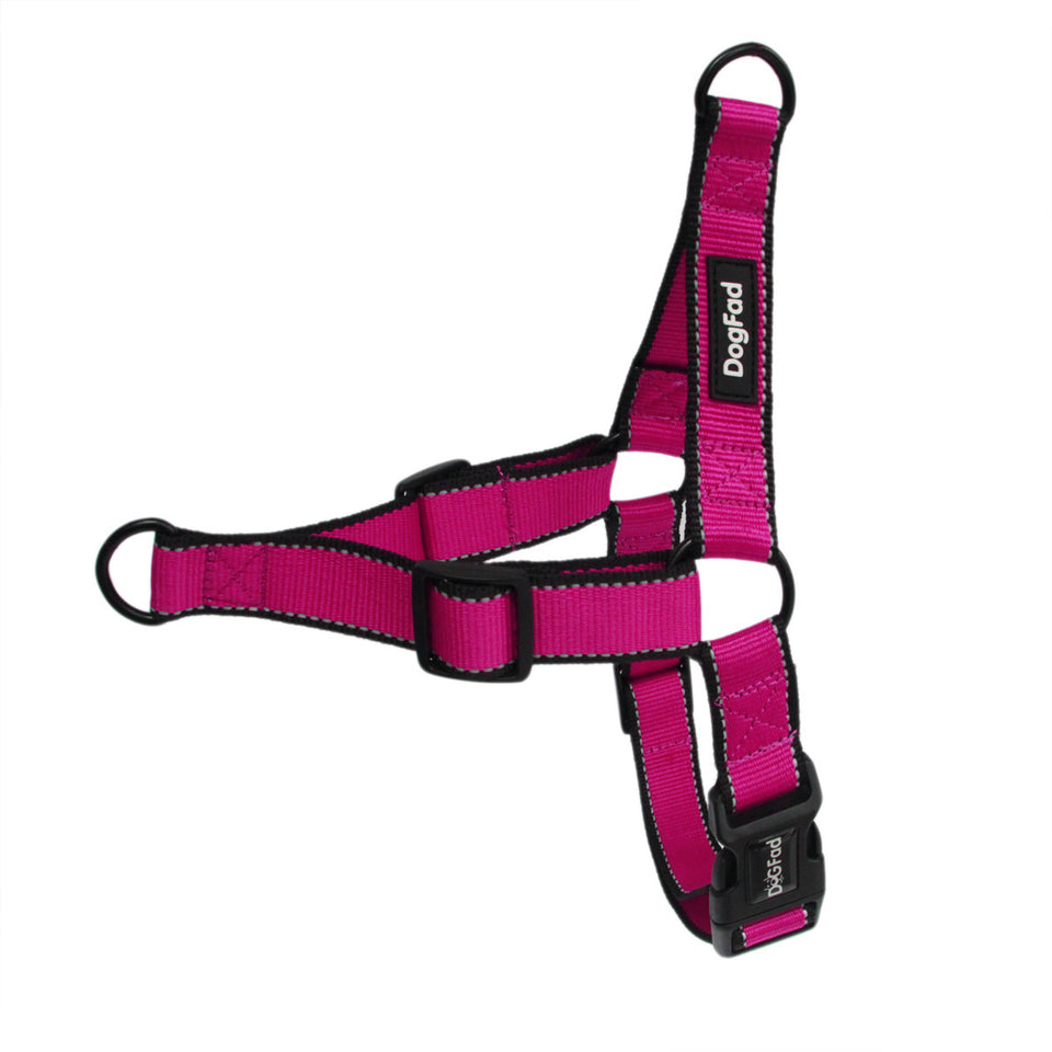 Pet Dog Night Reflective Chest Strap Collar