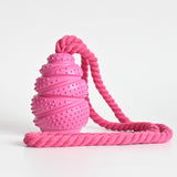 Rubber Treat-dispensing Toy For Pet Dogs