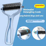 Pets Fur Knot Cutter Dog Grooming Shedding Tools Pet Cat Hair Removal