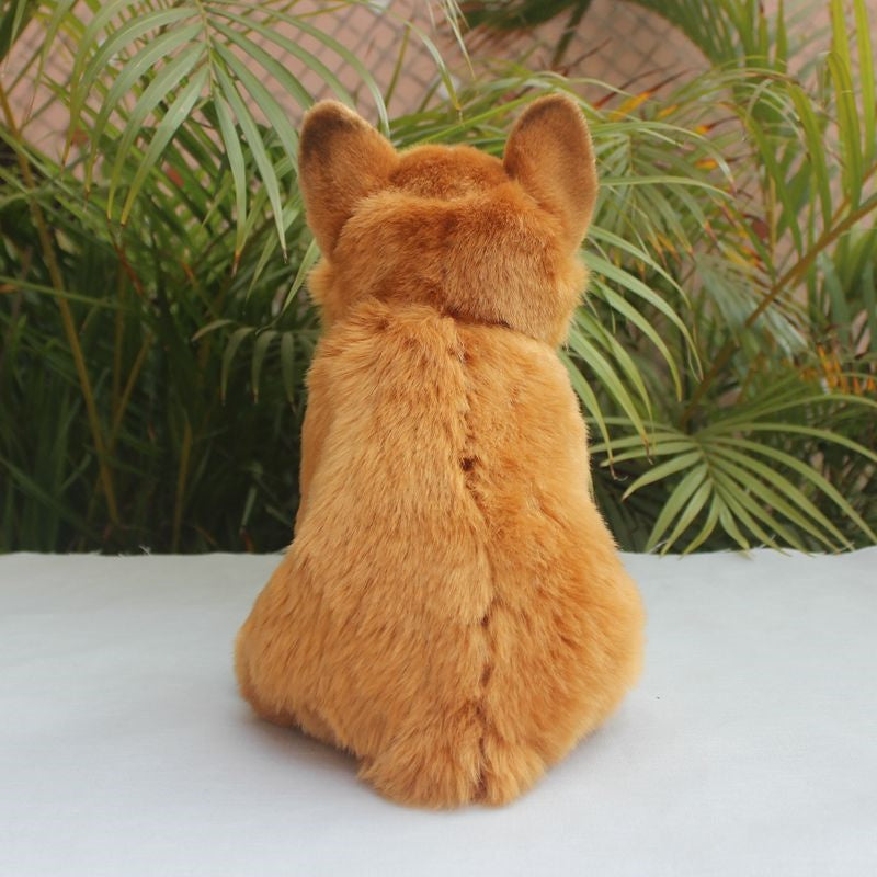 Simulated Corgi Dog Puppy Doll Plush Toy
