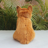 Simulated Corgi Dog Puppy Doll Plush Toy