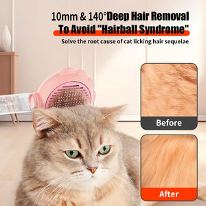 Spray Cat Brushes For Indoor Cats With Release Button Cat Brush