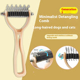 Pets Fur Knot Cutter Dog Grooming Shedding Tools Pet Cat Hair Removal