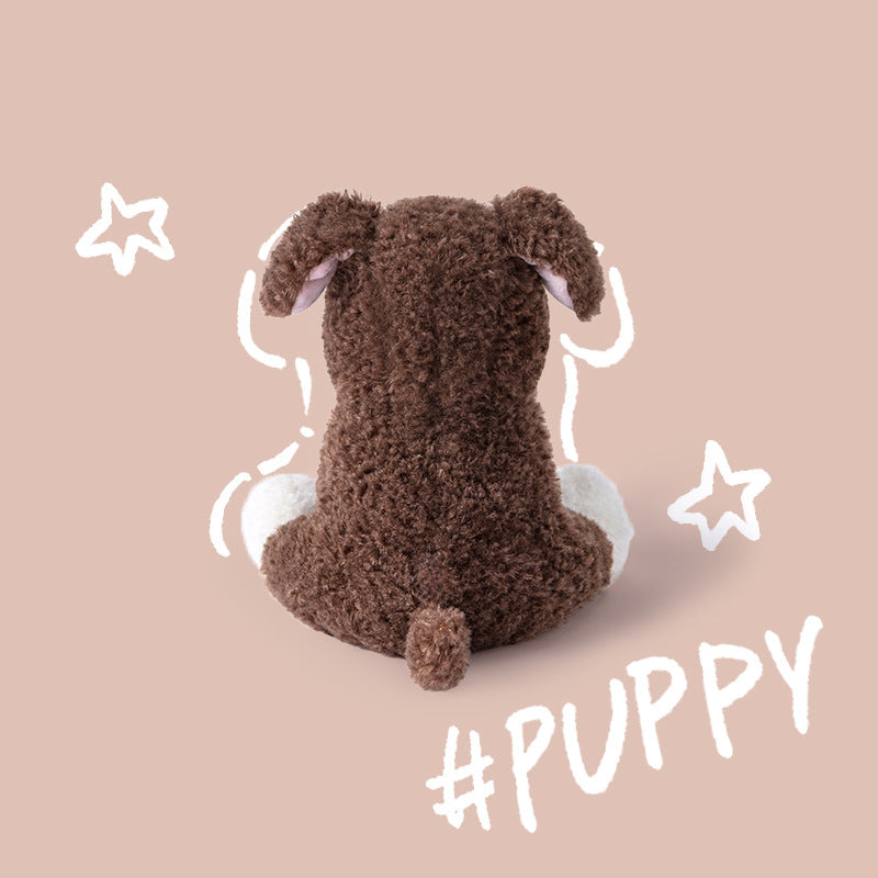 Puppy Plush Toy Figurine Doll