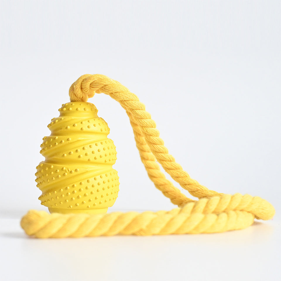 Rubber Treat-dispensing Toy For Pet Dogs