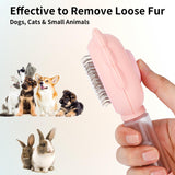 Spray Cat Brushes For Indoor Cats With Release Button Cat Brush