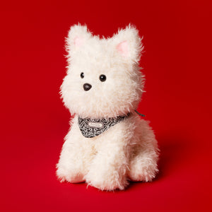 West Highland Puppy Dog Doll Plush Toy Birthday Gift