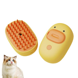 Cat Steam Brush Dog Steam Brush Silicone Steam Pet Brush For Dogs Cats