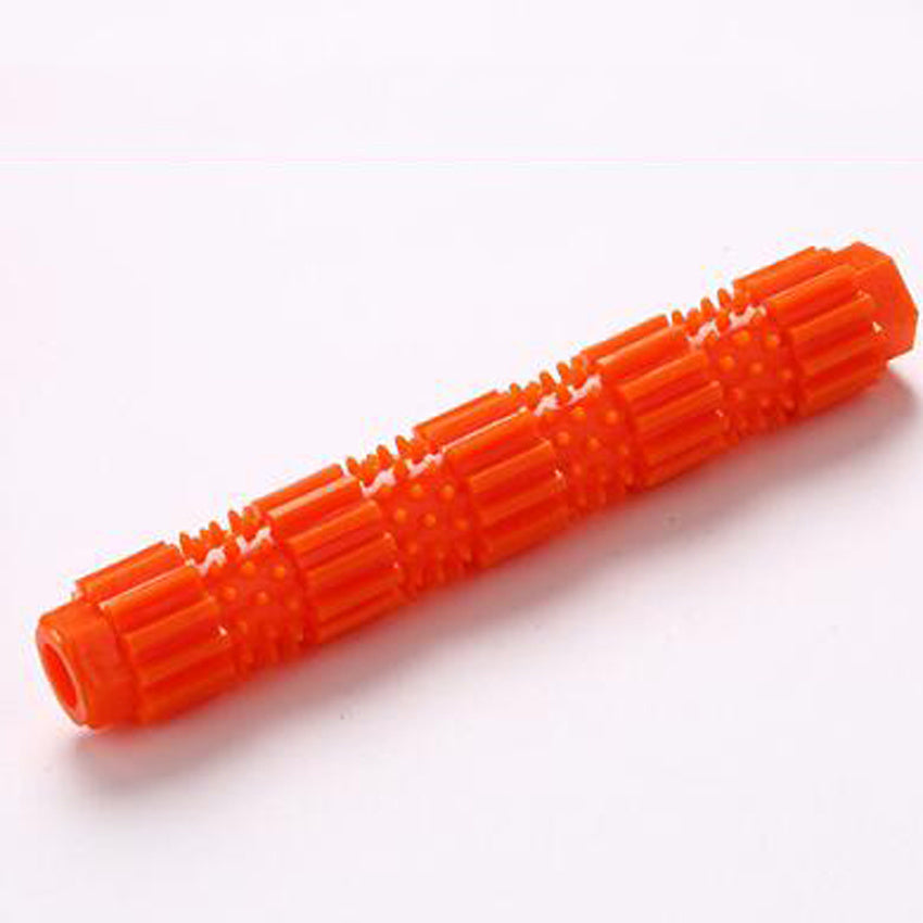 Pet Dog Chew Toy For Aggressive Chewers Treat Dispensing Rubber Teeth