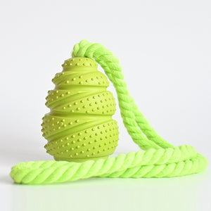 Rubber Treat-dispensing Toy For Pet Dogs