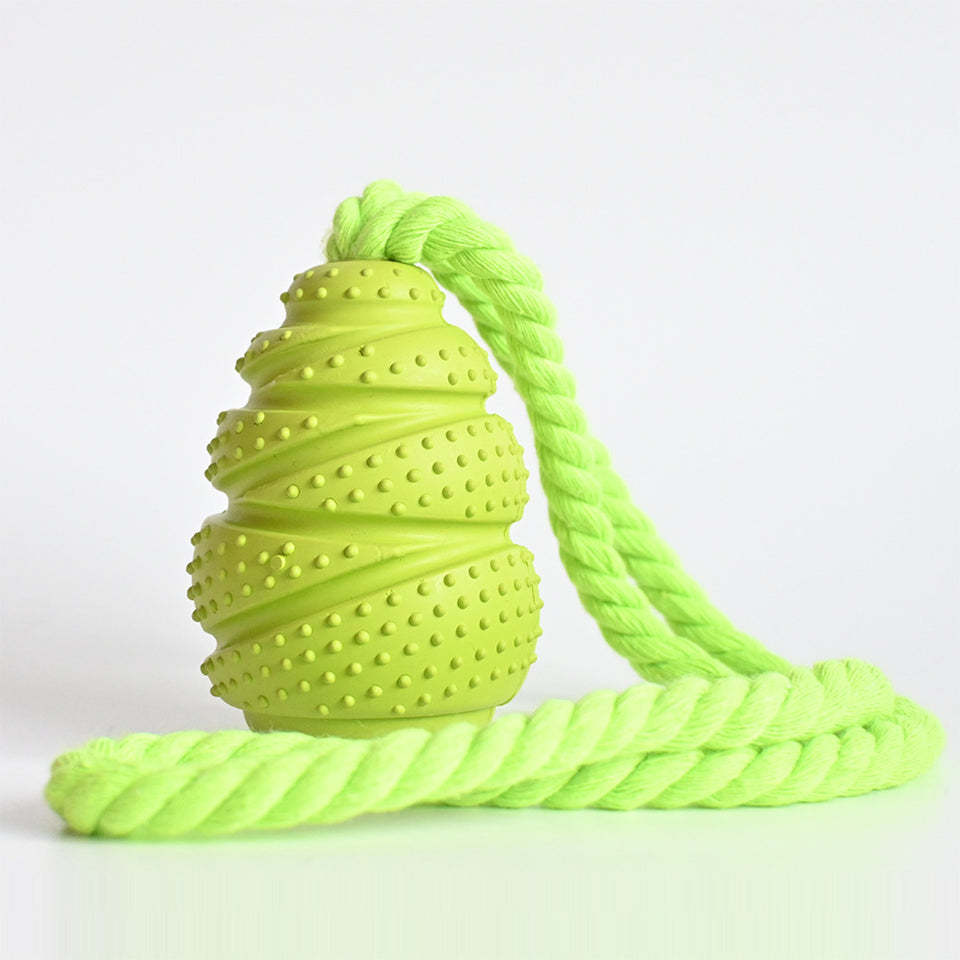 Rubber Treat-dispensing Toy For Pet Dogs