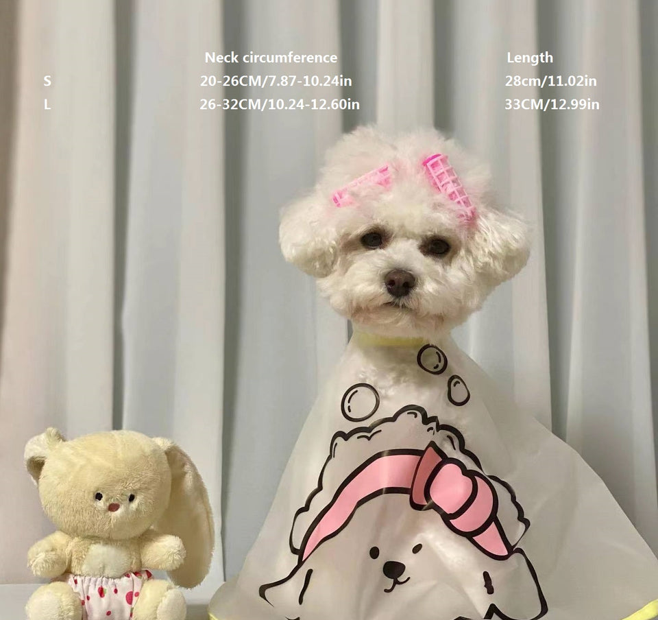 Pet Dog Cat Clean Tear Stains  Bucket Tarpaulin Cover Pet