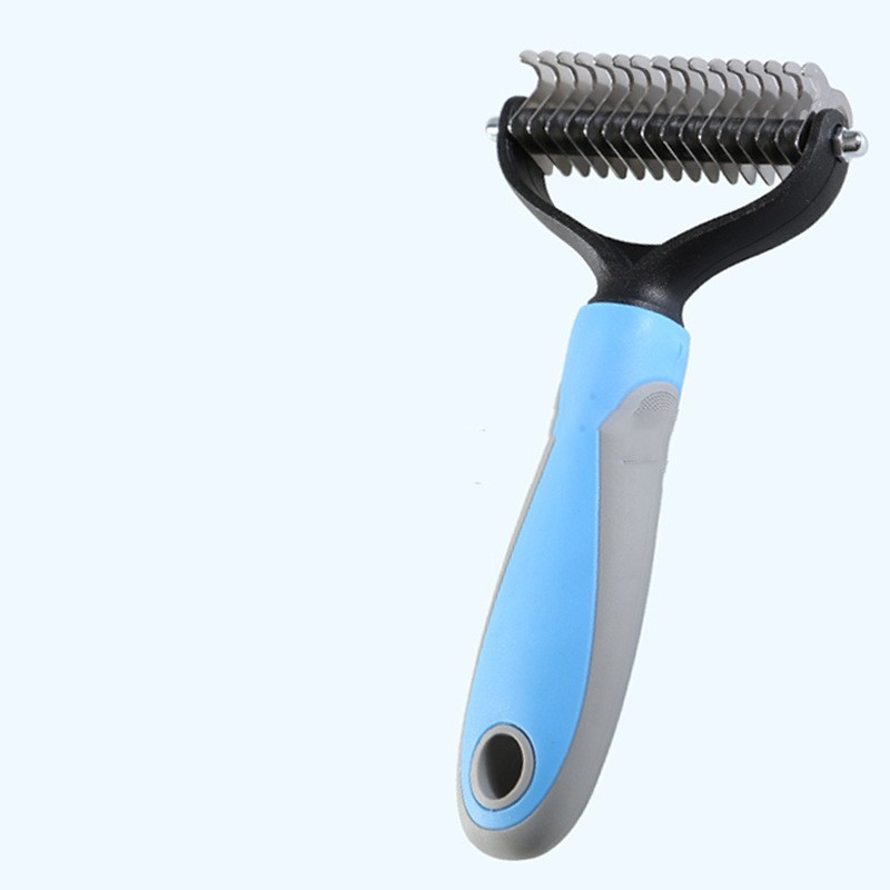 Pets Fur Knot Cutter Dog Grooming Shedding Tools Pet Cat Hair Removal