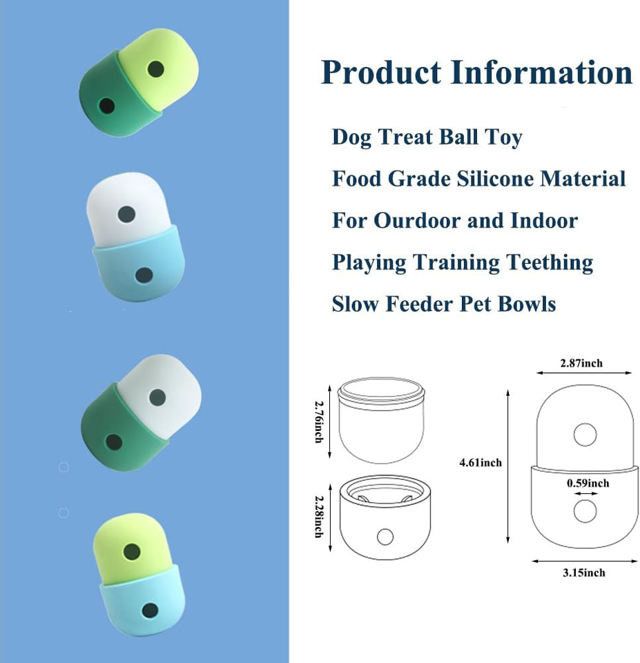 Pet Puzzle Toy Dog Treat Dispensing Cute Puppy Small Medium Dogs