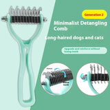 Pets Fur Knot Cutter Dog Grooming Shedding Tools Pet Cat Hair Removal