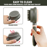 2 In 1 Double Side Cat Brushes For Indoor Cats Shedding