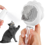 Spray Cat Brushes For Indoor Cats With Release Button Cat Brush