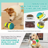 Adjustable Treat Dispenser Toy For Dogs , Interactive IQ Stimulator