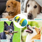 Adjustable Treat Dispenser Toy For Dogs , Interactive IQ Stimulator