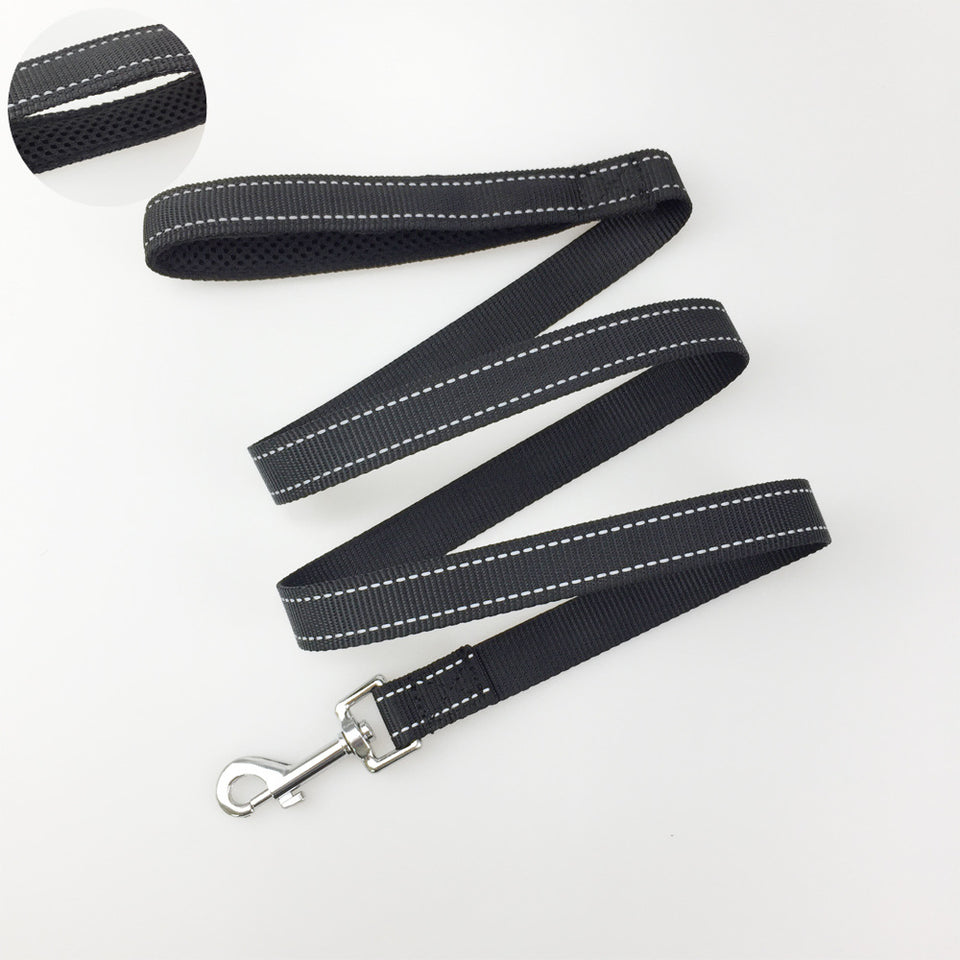 Pet Dog Night Reflective Chest Strap Collar