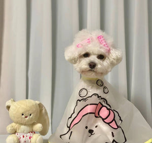 Pet Dog Cat Clean Tear Stains  Bucket Tarpaulin Cover Pet