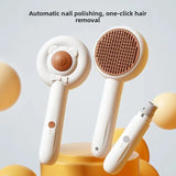Rechargeable Two-In-One Pet Nail Trimmer Combs .